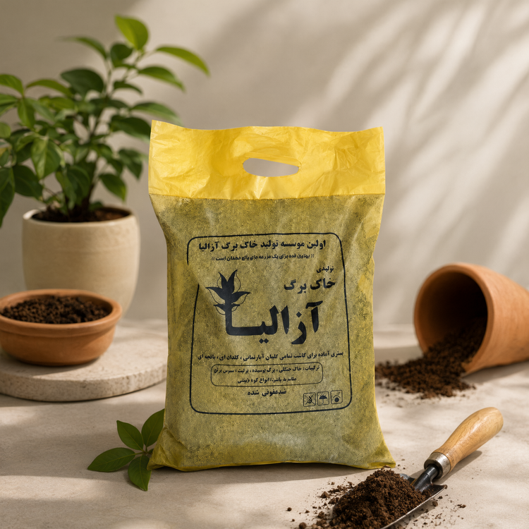 خاکبرگ ۱۵ لیتری _ آماده کاشت گیاهان آپارتمانی و باغچهای